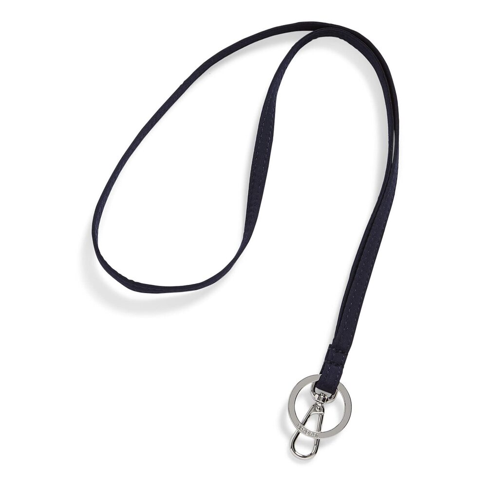 4433 Microfiber Keyring Lanyard, True Navy, One Size